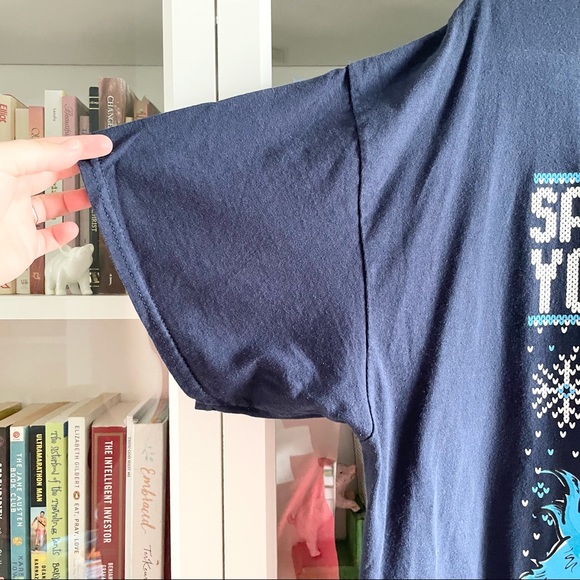 Sesame Street Cookie Monster Ugly Christmas Tee 2X - Picture 6 of 14